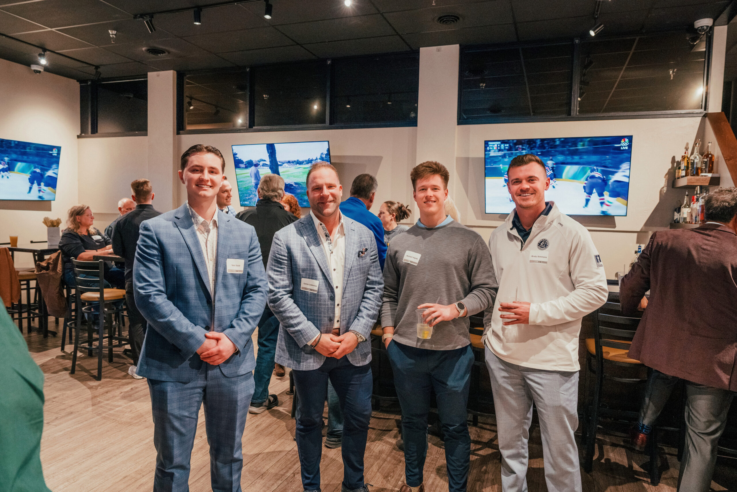networking event at D’s Six Packs & Dogs
