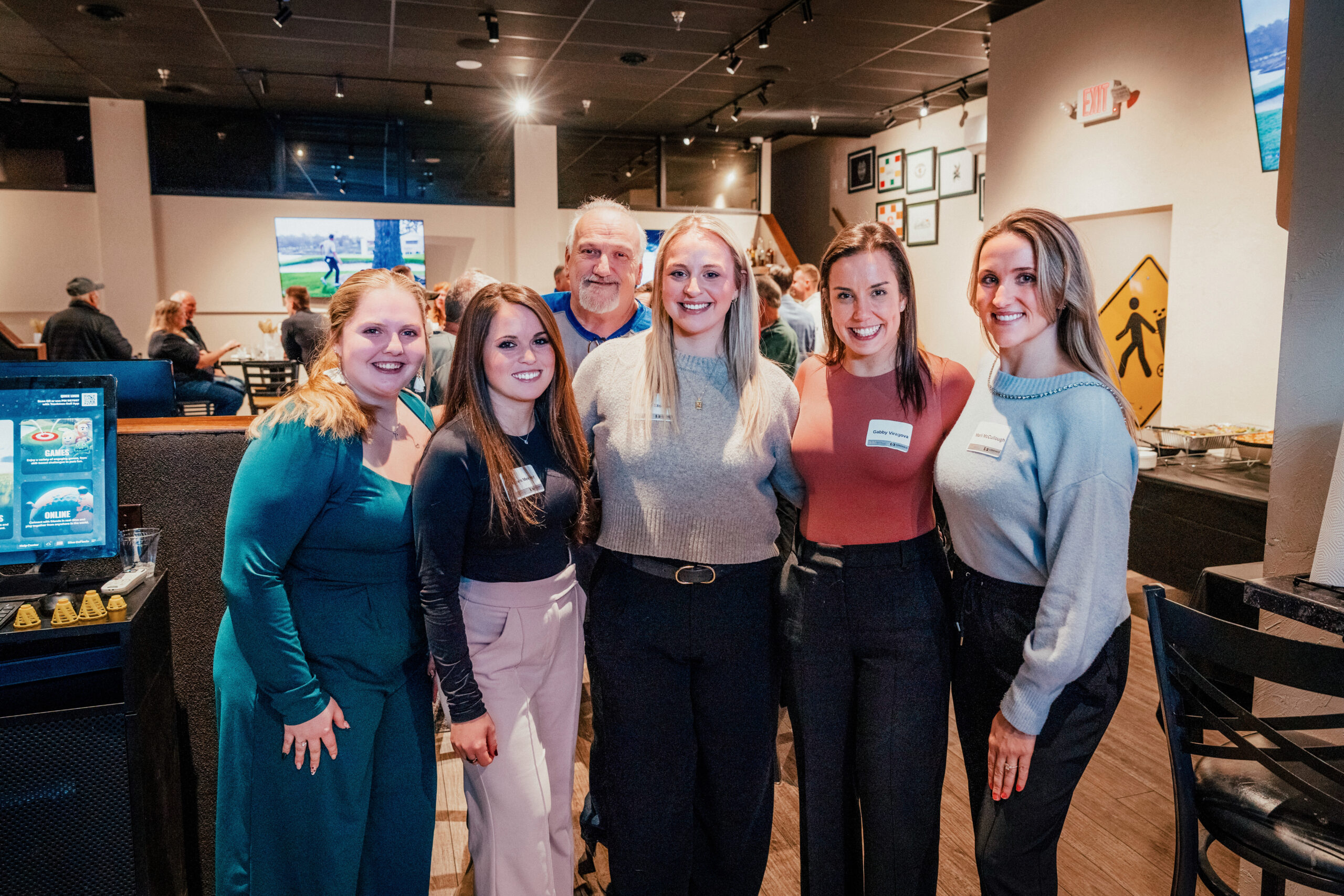 networking event at D’s Six Packs & Dogs