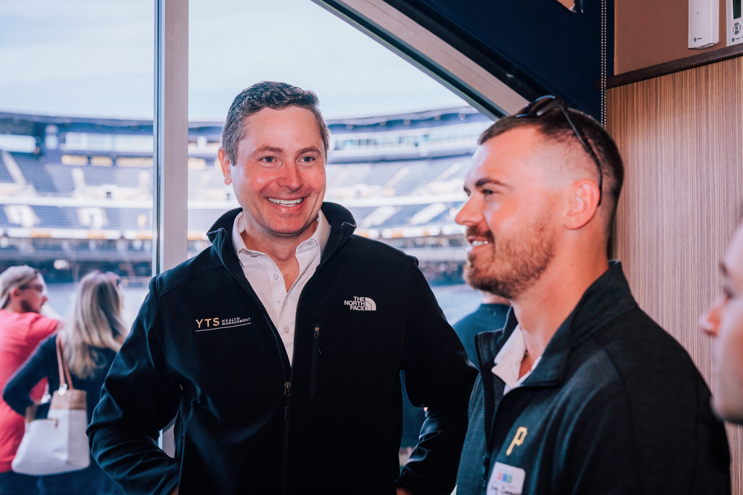 members of the YTS team and the PNC Park Pittsburgh Best Places to Work Celebration